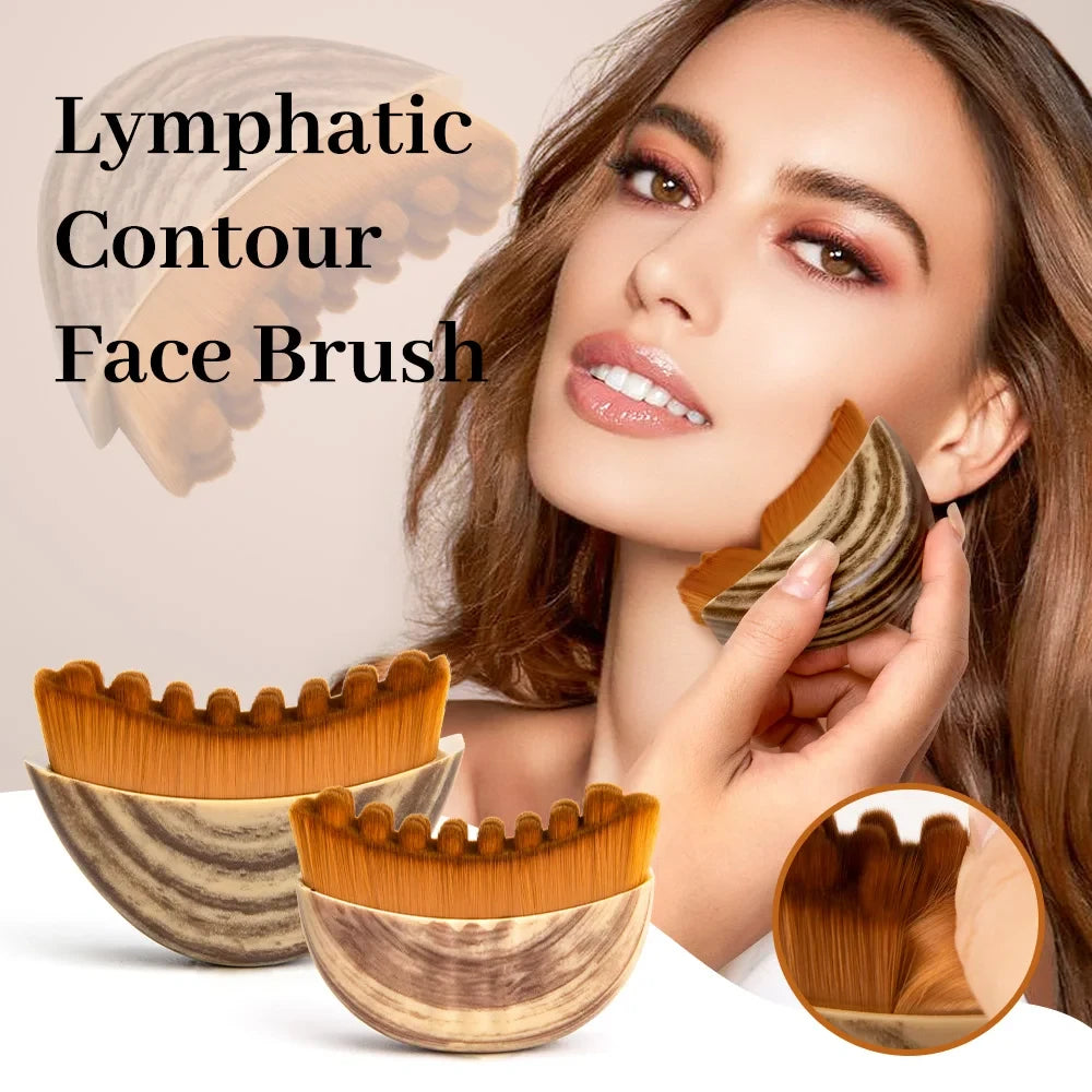 Portable Lymphatic Contour Face Brush