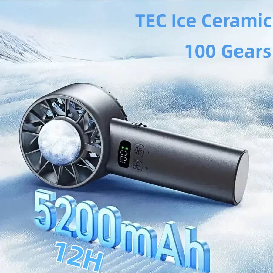 Portable Semiconductor Cooling Handheld Fan