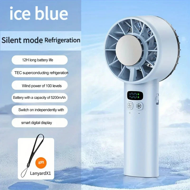 Portable Semiconductor Cooling Handheld Fan